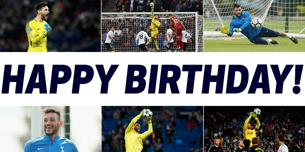 Happy birthday Captain Hugo Lloris!    We love you.  