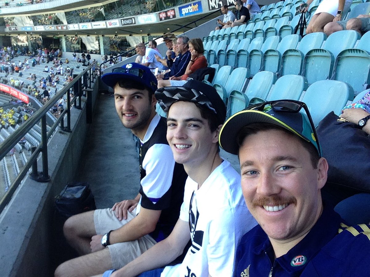 njtoscan's tweet photo. Great to be @MCG for Boxing Day 1 of the #Ashes
@CricketAus putting on a clinic and wonderful to see the #MILO #in2CRICKET and #T20Blast participants during the lunch break! #beatengland #playcricket https://t.co/AGdOT5T6Vd