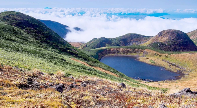 一番良かったのは鳥海山、登ってる間ずっと景色が綺麗という稀有な山だった。 