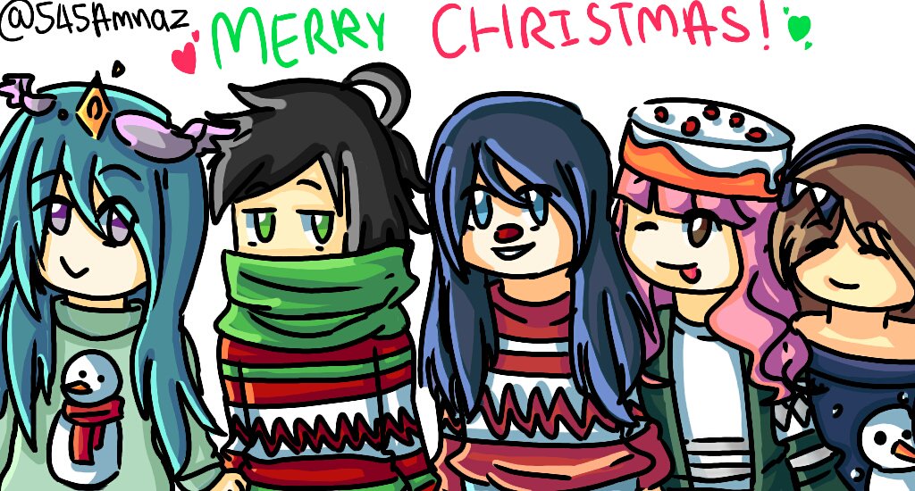 Itsfunneh The Krew Drawings Christmas