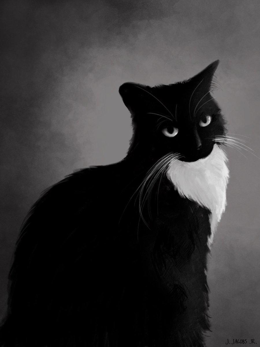 BapzDraws's tweet photo. Pet drawings, woot. I hate drawing fur... https://t.co/0zIDqCmD9A
