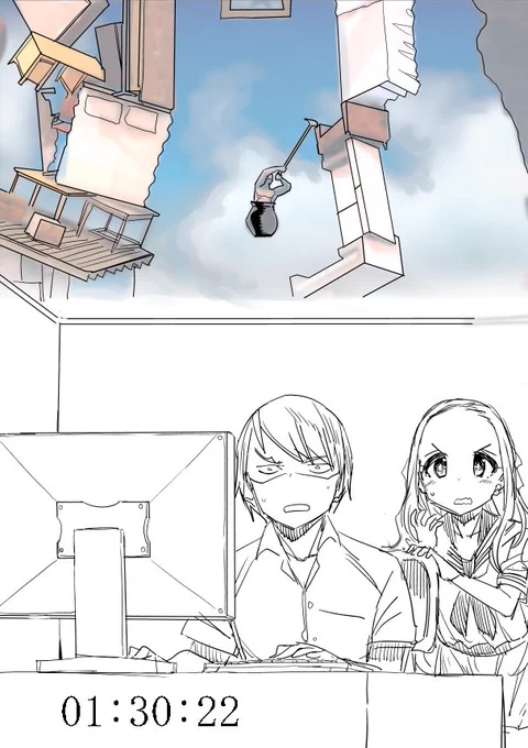 拷問を受ける石丸 