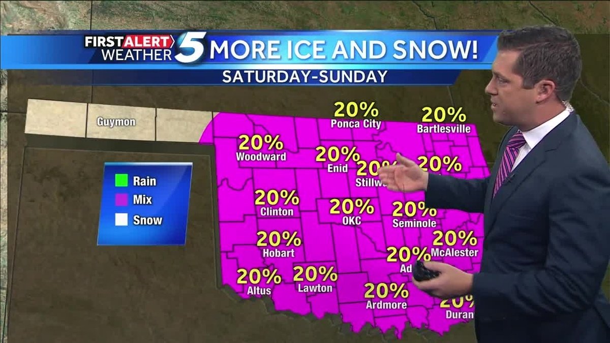 KOCO5 Oklahoma City on Twitter "Cold end to the year https//t.co