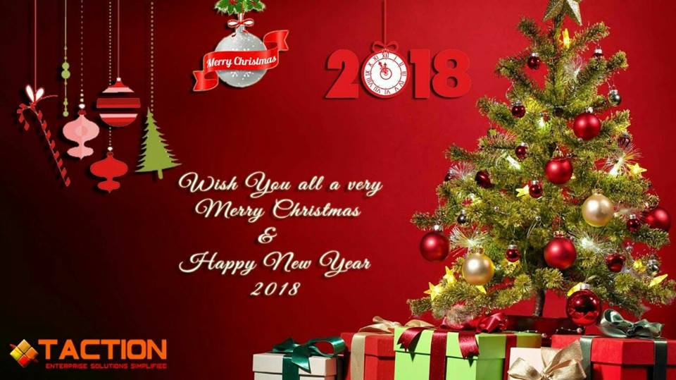 tactionsoftwar's tweet photo. May this festive season sparkle and shine, May all of your wishes and dreams come true, and May you feel this happiness all year around. #MerryChristmas #happynewyear #LifeAtTaction #Goodbye2016 #Newyears2018 https://t.co/qmqGjuYyUj