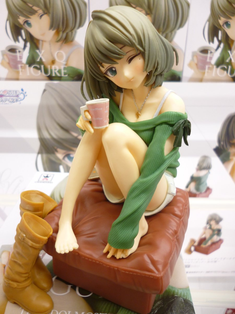 Tac Koriyama アイドルマスター シンデレラガールズ Exqフィギュア 高垣楓 本日入荷しました ニットセーターや 沈むクッションの質感などがリアルに表現されていますね 表情もとってもかわいいです 楓pの方はgetしなければ デレマス 高垣