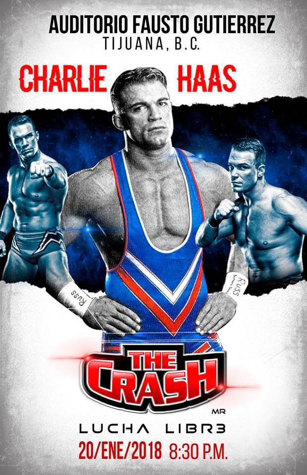 TheCrashLuchas's tweet photo. Un Luchador Estrella EX WWE se suma a nuestro próximo evento del 20 de enero en Tijuana.
#TheCrash2018
#LuchaLibreSeDiceTheCrash https://t.co/Of84mOf9O5