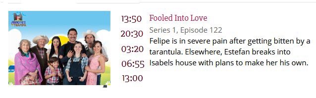 TeamYanezUSA's tweet photo. (Summary) - Episode 122 #FooledIntoLove (#AmoresConTrampa) 1:50pm on #EvaPlus #Africa #EduardoYañez @LaloYanezLue is #FacundoCarmona #FinaleJanuary2 https://t.co/4UBnBIEdGD