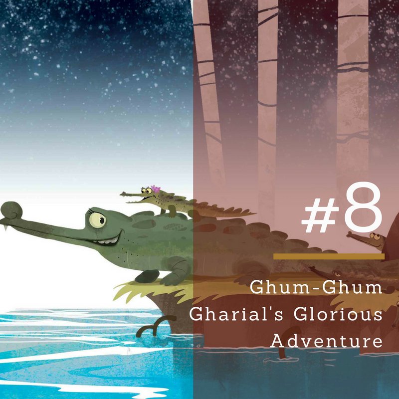 StoryWeaver (@pbstoryweaver) on Twitter photo You loved going on an adventure with Ghum-Ghum didn't you? 'Ghum-Ghum Gharial's Glorious Adventure' by <a href="/apkapping/">Aparna Kapur</a> and <a href="/artofroshan/">ROSH : Comic Book Colorist | 🫶🏻</a> is Number 8 on our #TopReads2017 ow.ly/KVe030hqJdn You loved going on an adventure with Ghum-Ghum didn't you? 'Ghum-Ghum Gharial's Glorious Adventure' by <a href="/apkapping/">Aparna Kapur</a> and <a href="/artofroshan/">ROSH : Comic Book Colorist | 🫶🏻</a> is Number 8 on our #TopReads2017 ow.ly/KVe030hqJdn