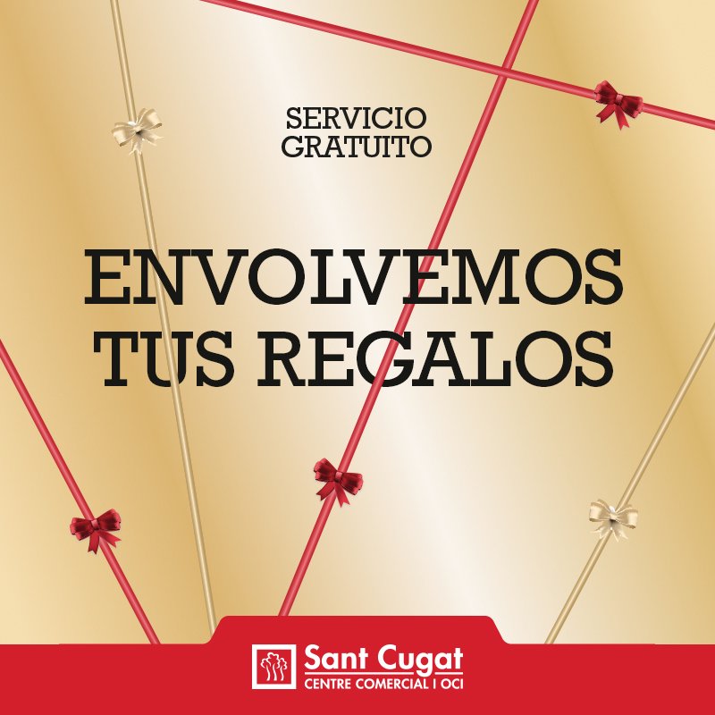 Te envolvemos tus regalos. ¡No es broma!