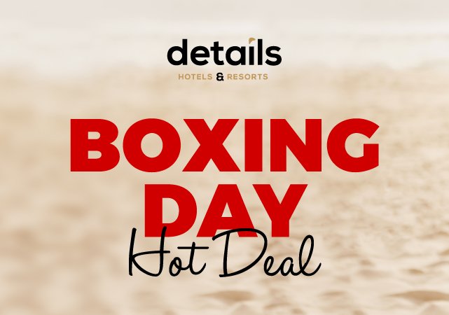 DetailsHotels's tweet photo. Finally, it's Boxing Day! And Details Hotels is offering me…. 24H to buy a little piece of the wonderful Algarve just for me! 🤗

So hurry and grab your 🎁Details present🎁 from under the Christmas tree: https://t.co/If8PQSAXzw

#boxingday #detailshotels #algarve https://t.co/QiUawjOlAI