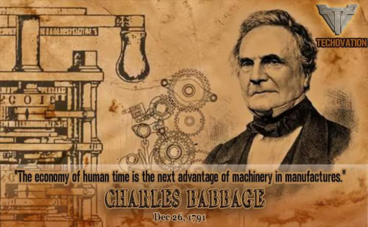 0Technovation's tweet image. Celebrating the 226th birth anniversary of Charles Babbage #charlesbabbage #fatherofcomputer #Future_is_01_click_away