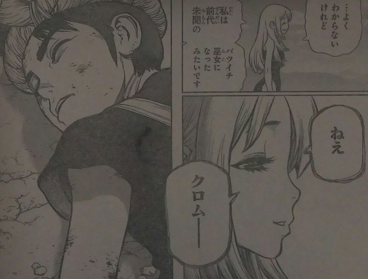 クレオ No Twitter 千空もうちょっと動揺するかと思ったらスピード結婚 貰うもの貰う スピード離婚の鬼畜なまでの即断即決ぶりクソワロタｗｗｗｗ なるほど確かに離婚しちゃいけないとは言われてないものなｗｗ 何だかんだで結果オーライ クロムに話しかけるルリさん