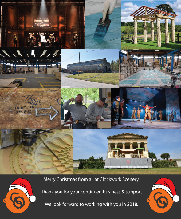 Clockworkscene's tweet photo. Merry Christmas from all at Clockwork Scenery https://t.co/eMKU1Id0rL https://t.co/PC7AW5SShv