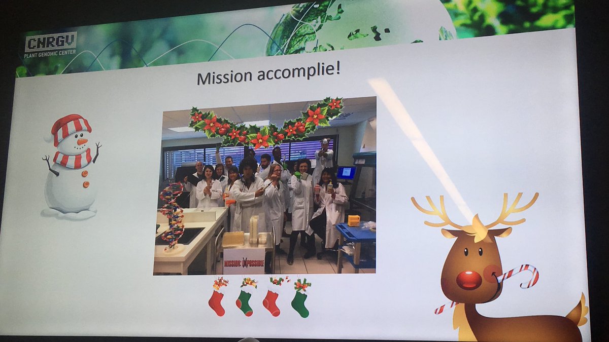 Last meeting of the year with my wonderful team! Happy CRISPRmas to all 🎄