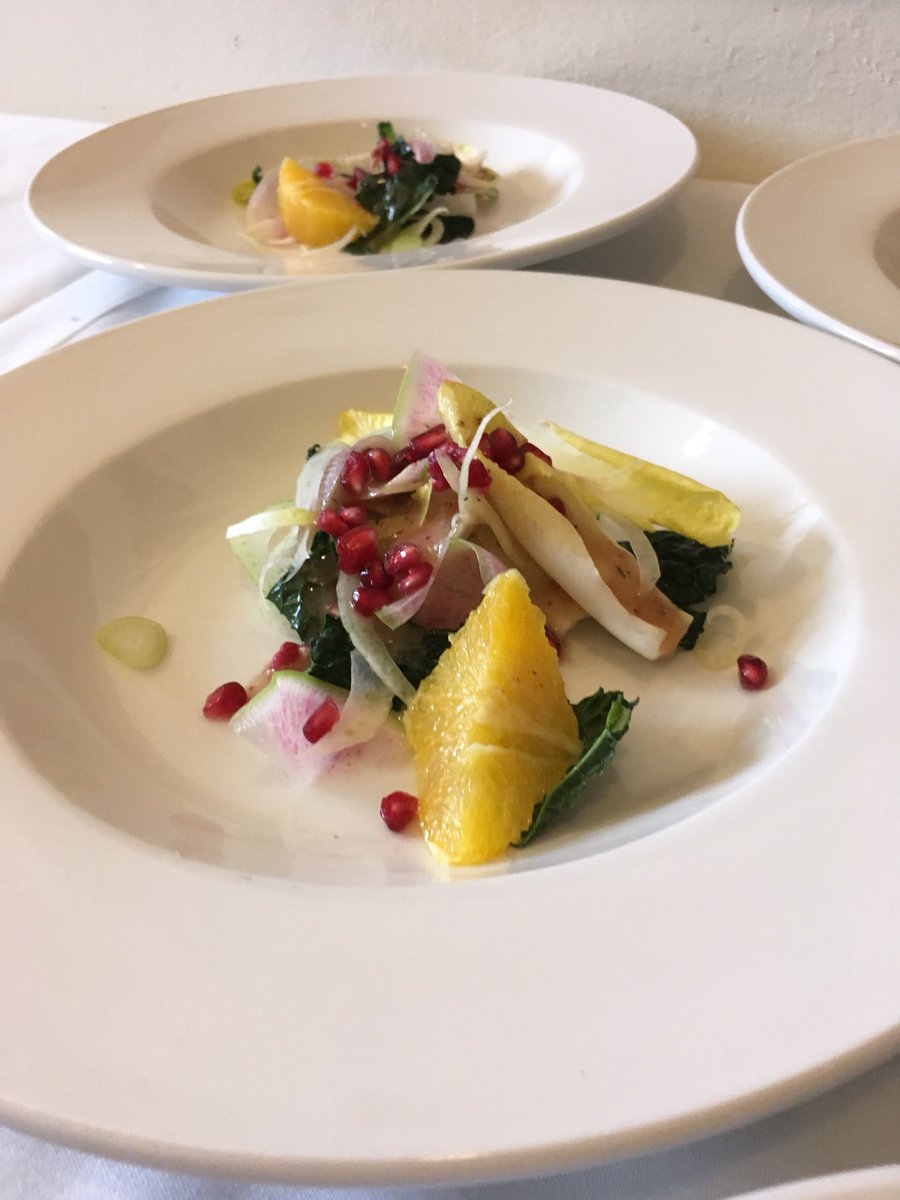 BonAppetitAbbey's tweet photo. Merry #Christmas and a special menu meal for the #Monks of #MountAngel today. "Artfully presented #simple, #fresh, good #food, portioned in moderation” https://t.co/cMSRI9RUWp