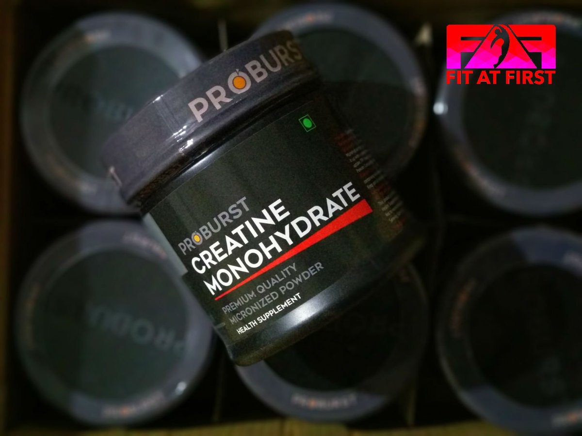 fitatfirst's tweet photo. #Deal : @pro_burst Creatine 300 g at just Rs 375 
Buy Now -> https://t.co/MXYQFnX93F
 #fitatfirst #gym #fit #fitness #bodybuilding #fitfam #bodybuilders #deals #noexcuses #beastmode #gohard #gains #workout #Training #TuesdayThoughts #authenticity #Authentic #Supplements #india https://t.co/Jz6AratZvr