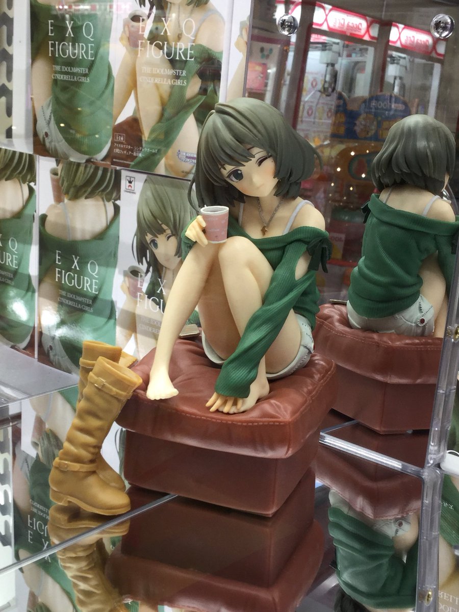 セガ飯村 プライズ情報 アイドルマスター シンデレラガールズ Exqフィギュア 高垣楓 全1種 入荷しました 私服でリラックスする楓さんを部屋に置くと な なんと 一緒に時間を過ごしている気分になれます お求めはセガ飯村まで セガ
