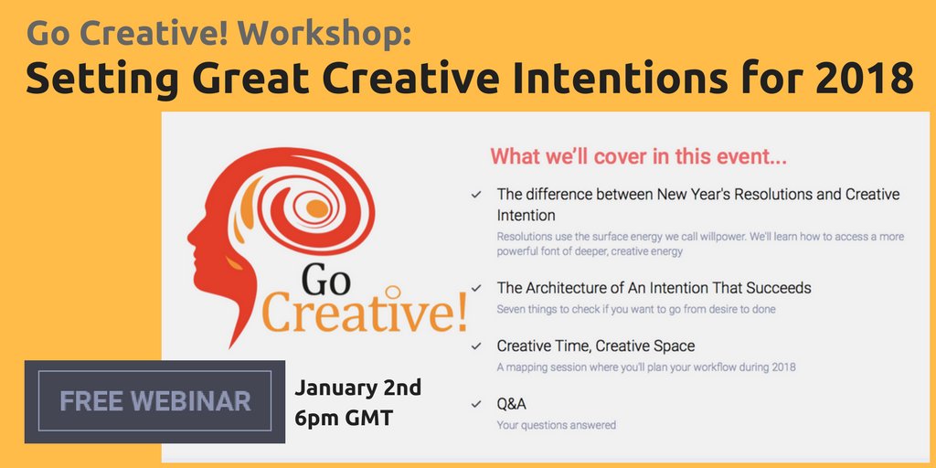 IndieAuthorALLI's tweet photo. #NewYearsResolutions not working? Try setting #CreativeIntentions instead. Find out how with @ornaross https://t.co/cTcNKmgcA5 #Creativepreneur #FreeEvent https://t.co/SxpdfdMQbw