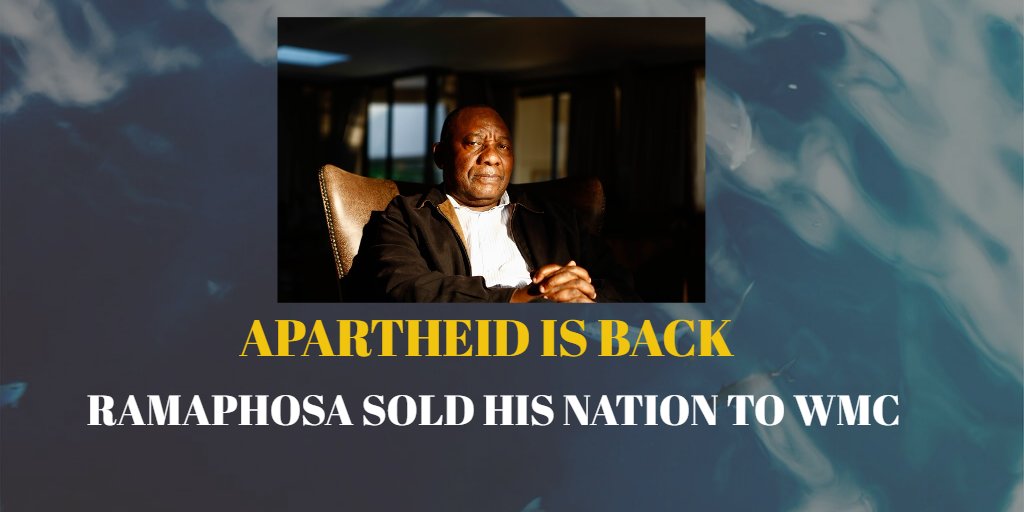 MotsetaVictor's tweet photo. #Ramaphosa harsh days are ahead for poor and blacks as #womanizer became the #ANC 13th President. A womanizer like you can never succeed in bad tactics. #Shameless #ANC54 #ancdecides2017 https://t.co/tXjpxQ22uB