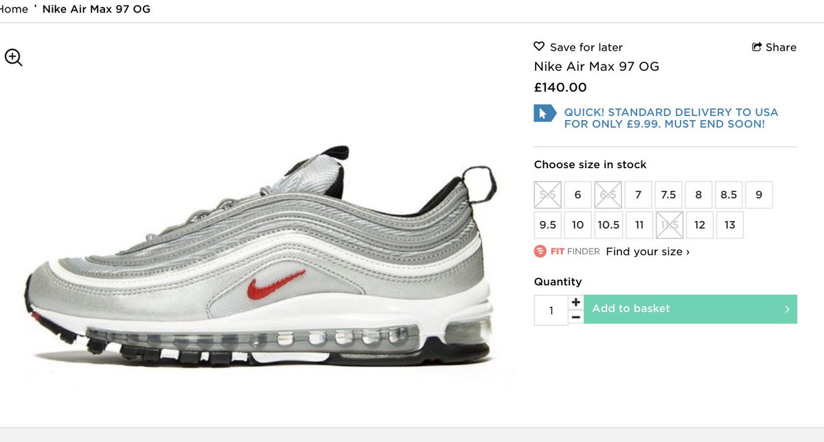 nike air max 97 og jd