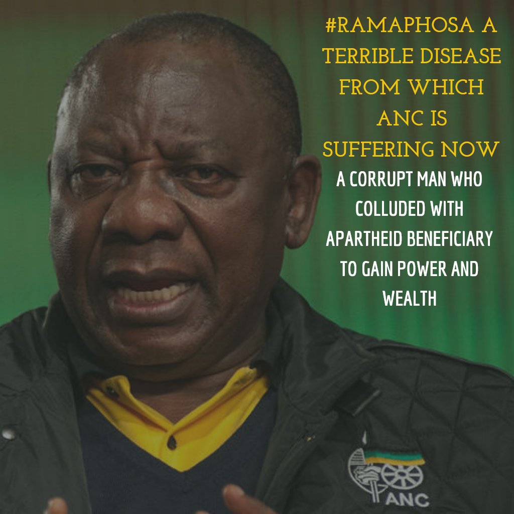 FeraloWan's tweet photo. #ANC delegates wrong decision has put our nation in the wrong hands #Ramaphosa 
Now it will be the worst days for the BLACKS &amp; POOR , Now our future is at stake https://t.co/00XYRMGzDW