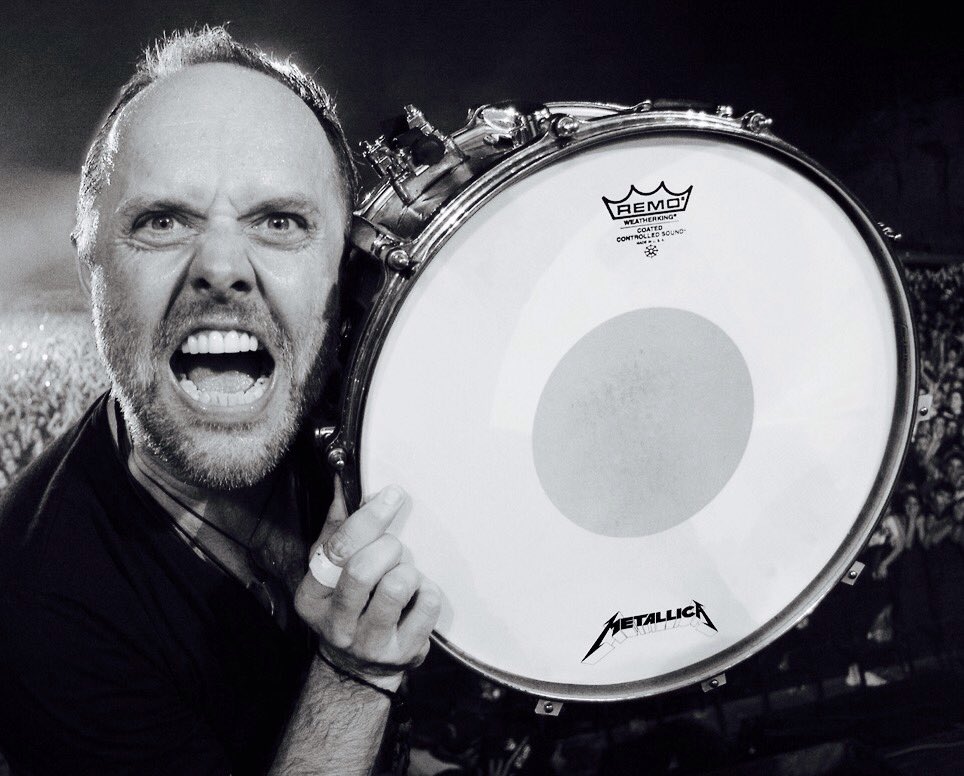 \"I have a dream\" Martin L. King
\"I have a drum\" Lars Ulrich 
Happy Birthday Mr. Metallica 
