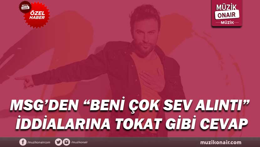 #MüzikOnair | MSG'den "Beni Çok Sev Şarkısı Alıntı" İddialarına Tokat Gibi Cevap!.. >> muzikonair.com/Xz7ud <a href="/DMCcomtr/">DMC</a> <a href="/SamsunDemir/">Samsun Demir</a> <a href="/tarkan/">Tarkan</a> <a href="/gunaycoban/">Günay Çoban</a> <a href="/serkanizzet/">Serkan İzzet Özdoğan</a> #Müzik #ÖzelHaber #tarkan #beniçoksev #tarkanbeniçoksevçalıntımı #Cevap #Açıklama #YılınŞarkısı