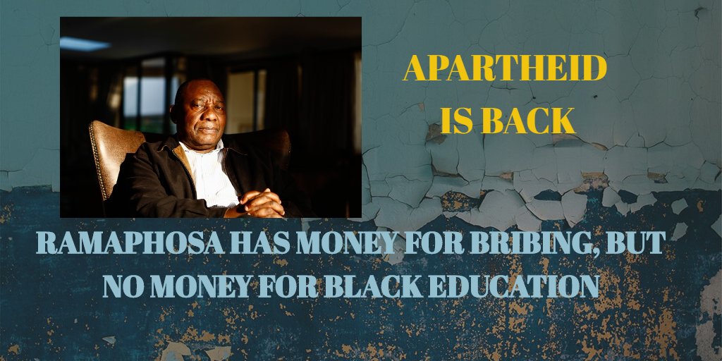MotsetaVictor's tweet photo. Worst era in SA with the victory of #Ramaphosa . he has never done anything good for the welfare of Nation. #SugarDaddy is surely gonna put SA soul in fire. #ANC54 https://t.co/n2yJ9fn4OY