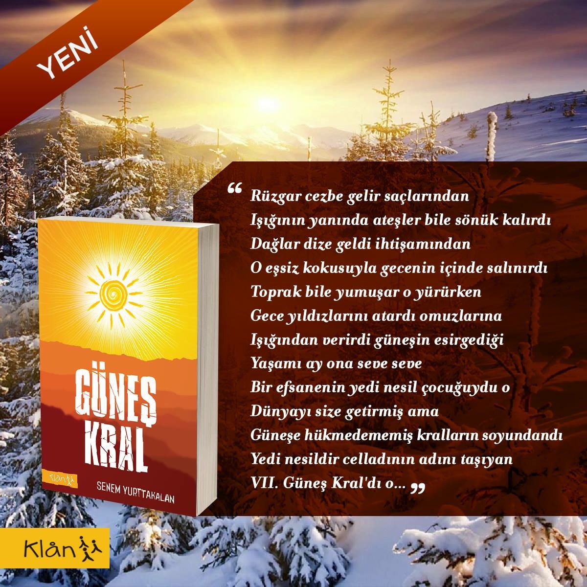 GÜNEŞ KRAL
“Herkes ışığın tadını çıkarabilirdi Güneş Ülkesi’nde. Ülkenin, karanlığa mahkum olmuş kralının haricinde..”
.
.
#klankitap #guneskral #güneşkral #klanyayınları #klanyayinlari #klanyayınevi #senemyurttakalan #farkındalık #roman #kitap #ışık
