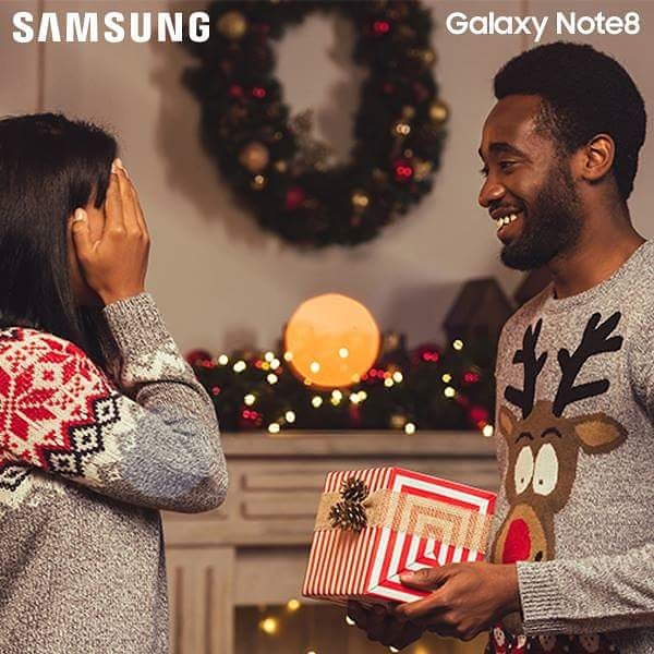 Samsung_Ghana's tweet image. You’ve been amazing this year so you deserve a new Galaxy phone with the best camera &amp;amp; best functionalities. #GalaxyNote8. Make a loved one feel more special today.  #HappyBoxingDay #2018Loading #DoBiggerThings