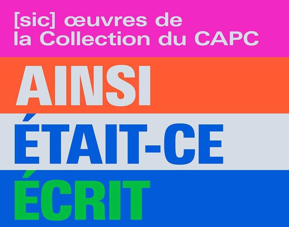 CAPCmusee's tweet photo. C’est dans #junkpage 👉🏽l’événement de la rencontre par Didier Arnaudet https://t.co/acsAvVzudJ « ... [sic] est ici un appel à la bifurcation, au décalage, à la surprise » #collectionCAPC @BDX_Culture https://t.co/qTCFqT6JmO
