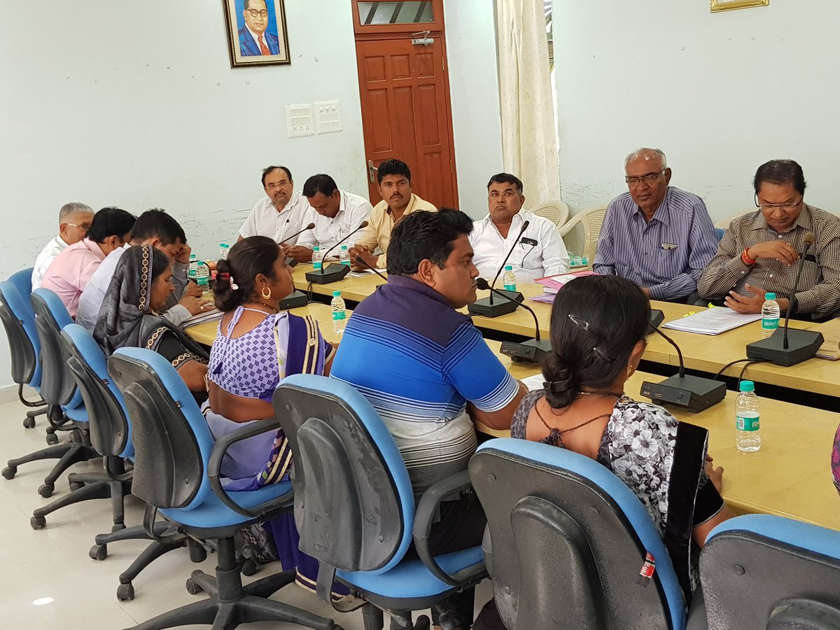 The general body meeting of the District Panchayat Diu  today to discuss works to be taken up in 2018-19.<a href="/Sajjan95/">Sajjan Yadav IAS</a> <a href="/prafulkpatel/">Praful K Patel</a> <a href="/DiuDistrict/">Collector, Diu</a>