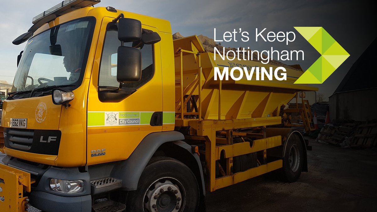 A big thank you to our gritter drivers for being on standby over Christmas day, a mild day weather wise but hopefully a fun Christmas was had by all #WorkingAtChristmas #KeepNottinghamMoving🎄🎁