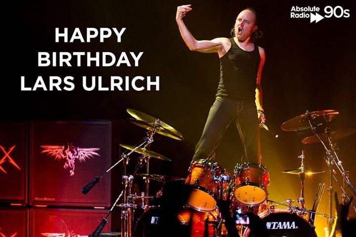 Happy birthday to Metallica\s Lars Ulrich! 