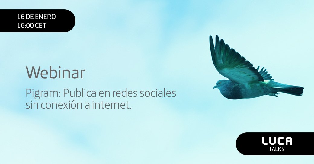 TefTechAIoT's tweet photo. 🎙️¡Más novedades sobre #PigramApp! El servicio que permite publicar en RRSS o enviar emails sin conexión a Internet a través de SMS ¿Quieres saber más? Te lo contamos todo en el webinar➡️Regístrate aquí: https://t.co/Oinr87tvkK https://t.co/7Pfp23B0VB