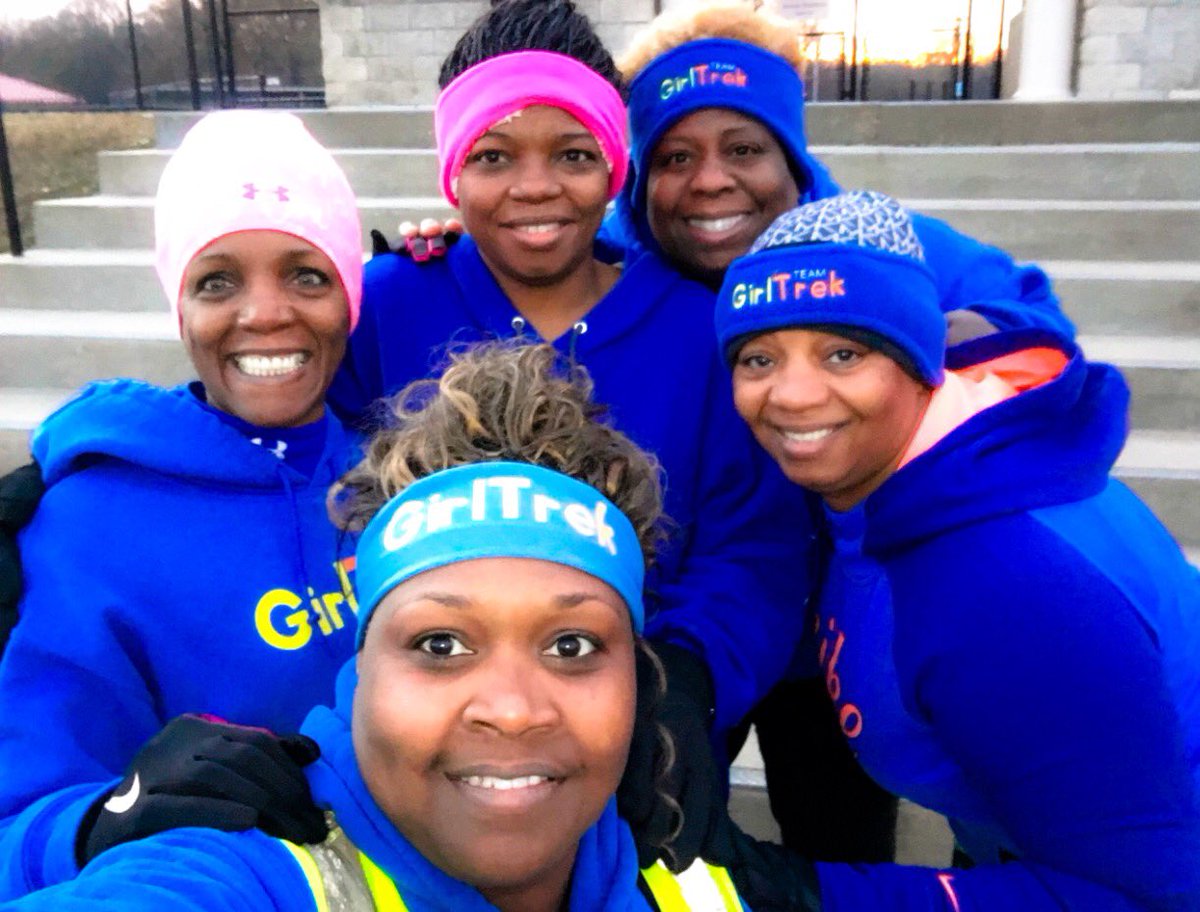 RenettaTaylor's tweet photo. YESSSSSSS WE Can't Stop ~ Won't Stop👣💙👣Take A Walk ~ Join The Movement ~ JOIN US ... COME OUT, GET INSPIRED, and GET HEALTHIER ALL AT THE SAME TIME!! @GirlTrek  #DynamicDivas #SelfCare  #BlackGirlJoy #Solidarity #weareoursisterskeeper #HealthMovement #Sisterhood #SavingLives https://t.co/vN8SE3Tdtt