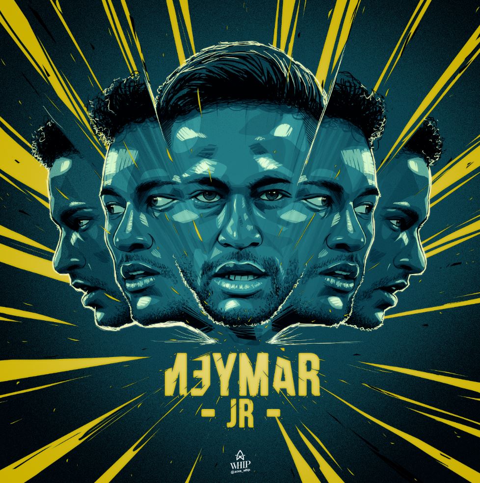 Enfin le tshirt collector du numéro Spécial Neymar Jr : buff.ly/2Aqxwqo
<a href="/sofootclub/">SO FOOT CLUB</a> et <a href="/GATE11_co/">GATE 11</a> présentent les designers finalistes du concours "Dessine moi Neymar Jr."