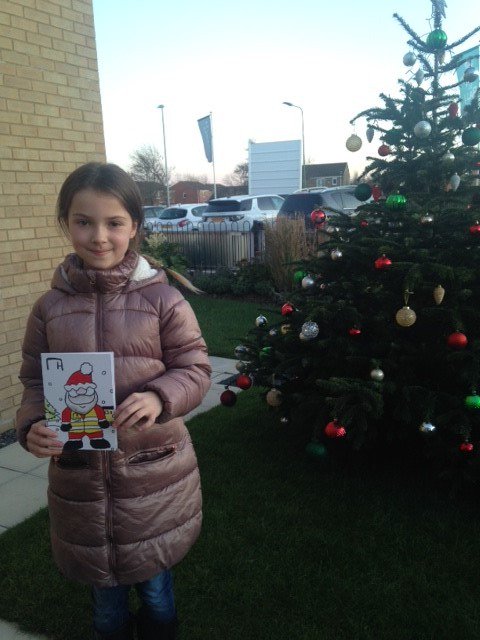ChapterHomes's tweet photo. Congratulations to Poppy for winning our Christmas Card competition! 

A fantastic picture of Santa visiting site to check his naughty and nice list!

Thank you to everyone who entered. https://t.co/0CeEVlsYXo