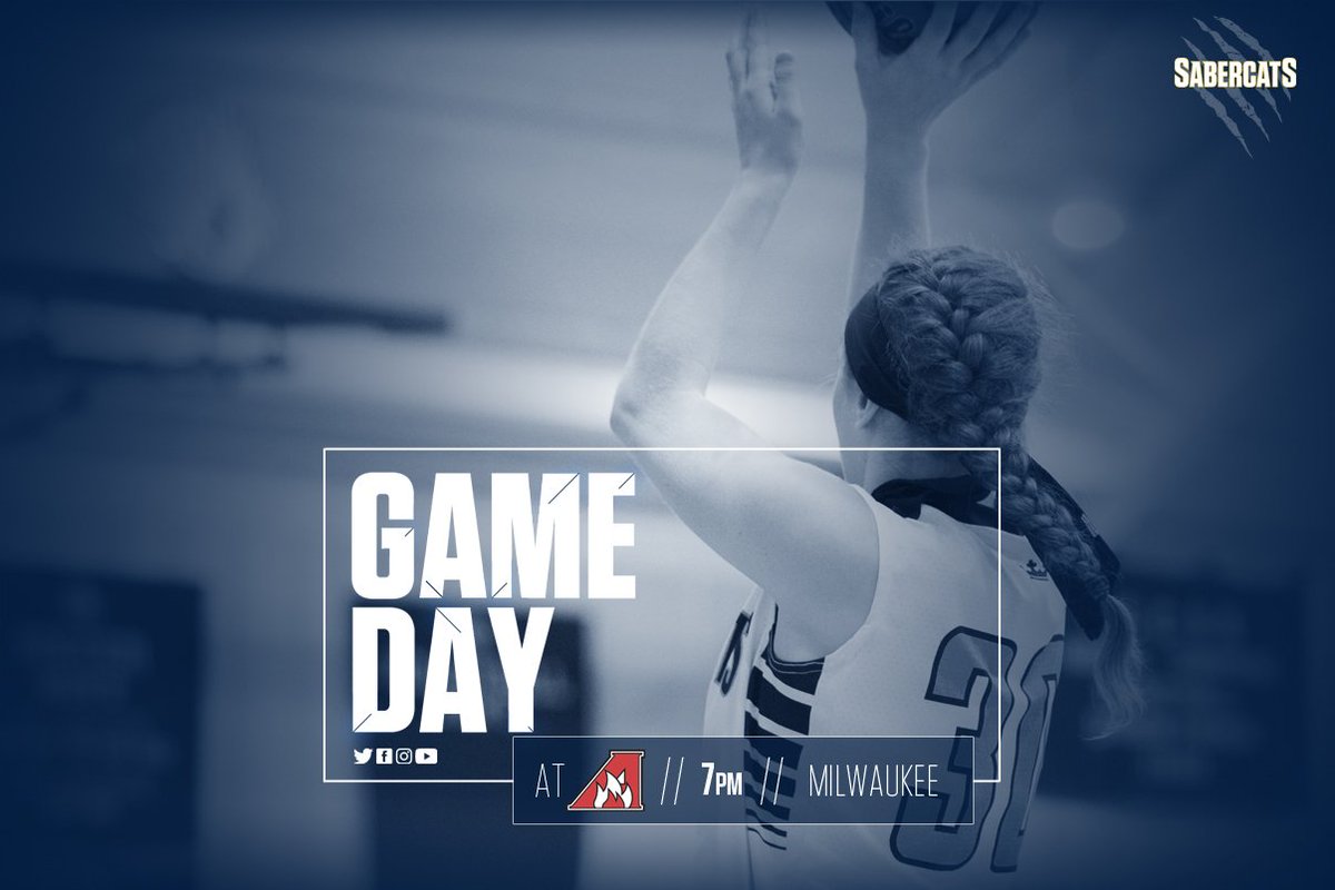 MBUSabercats's tweet photo. #GAMEDAY! #Sabercats looking to take down the Inferno tonight --

🆚: @AlvernoInferno 
🕖: 7 PM
📍: Milwaukee
📺,📊: https://t.co/HmXB1xTF2d  

#SnarlStrong #OurMBU https://t.co/DwB2CFQNr2