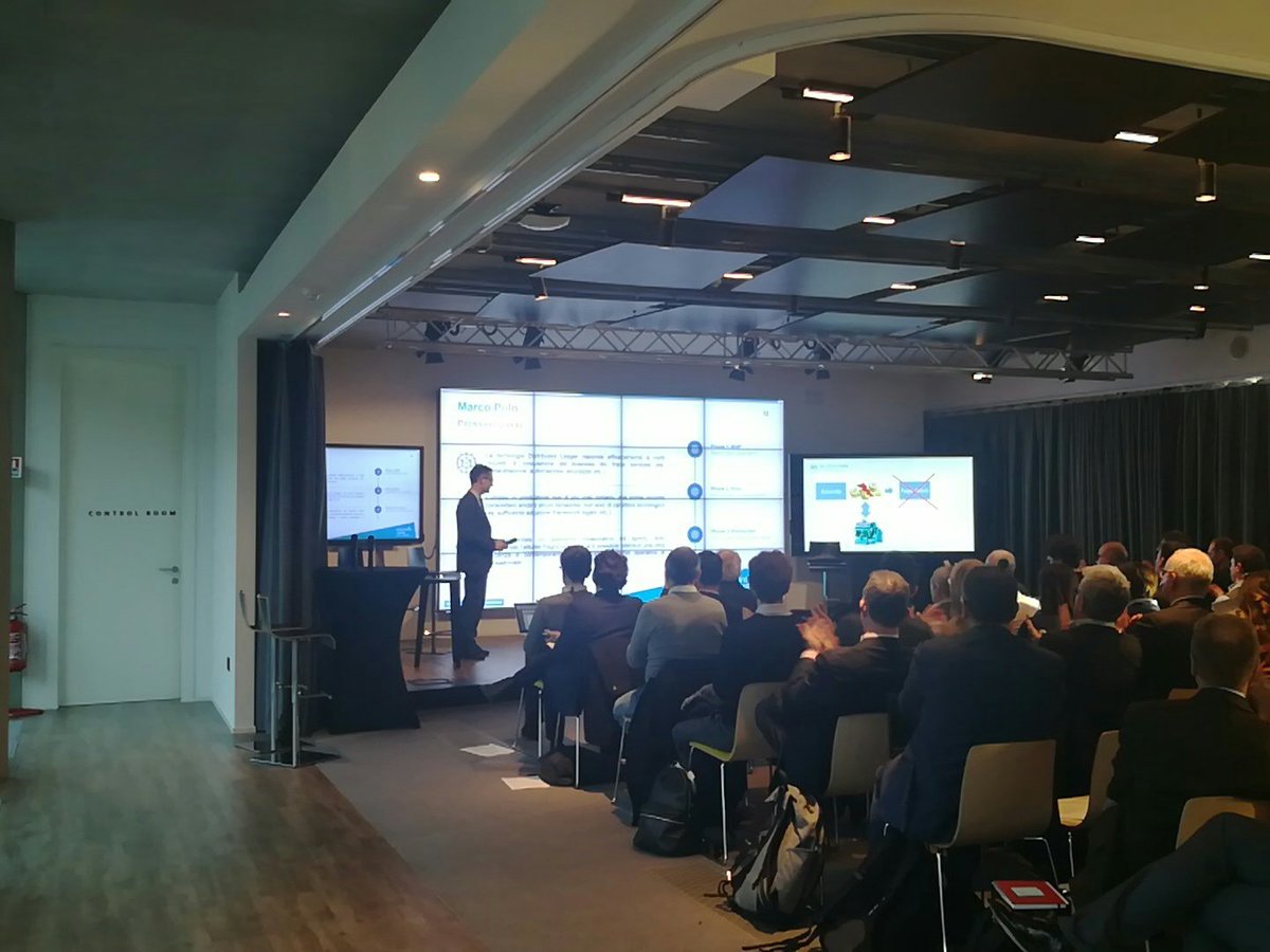 ammisa1's tweet photo. Il caso di @intesasanpaolo sviluppato con @inside_r3 su #tradefinance: change management e abbattimento dei silos organizzativi attraverso tecnologia dei #distributedledger https://t.co/Z3LWZZvM5x