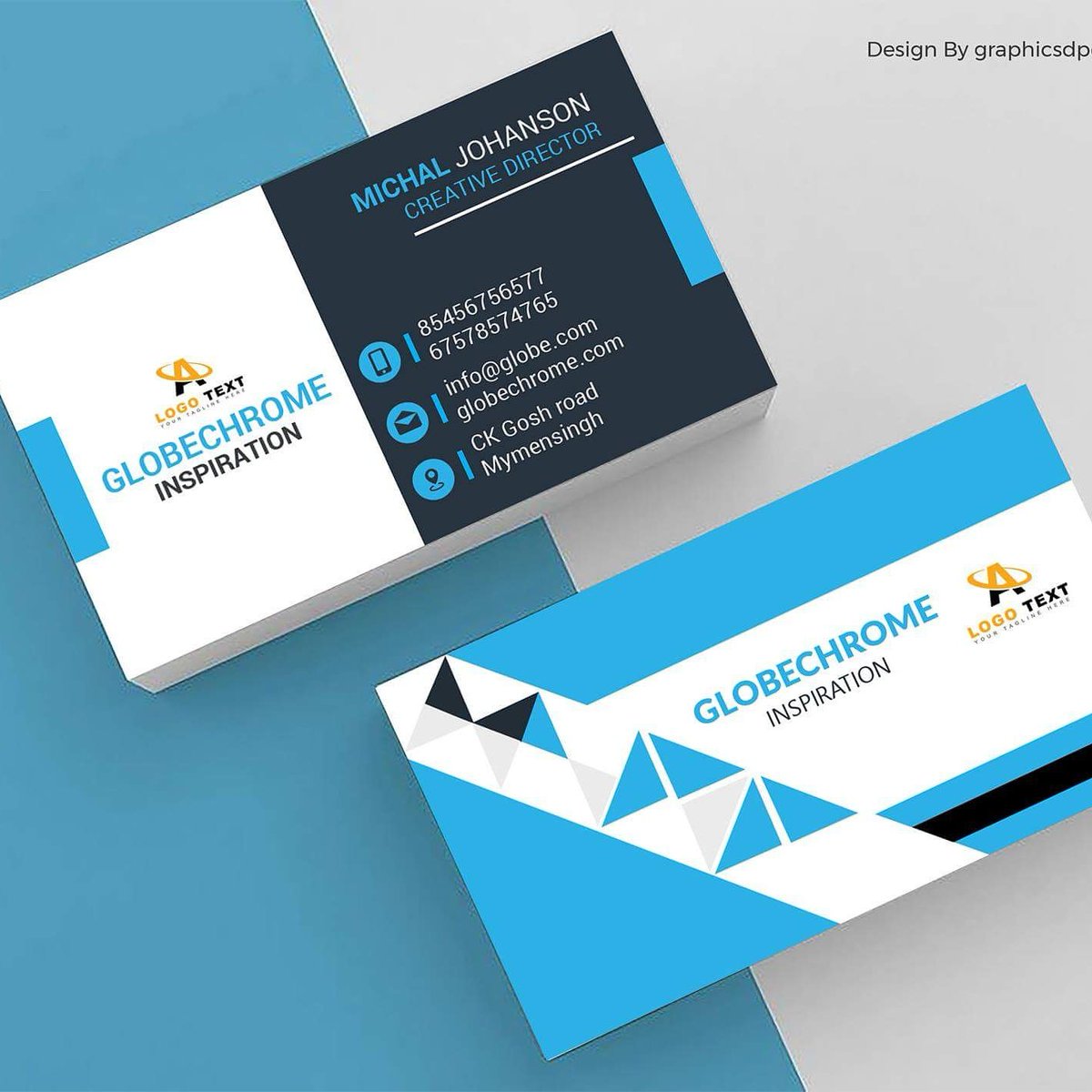 Graphic Point On Twitter Professional Corporate Business Card