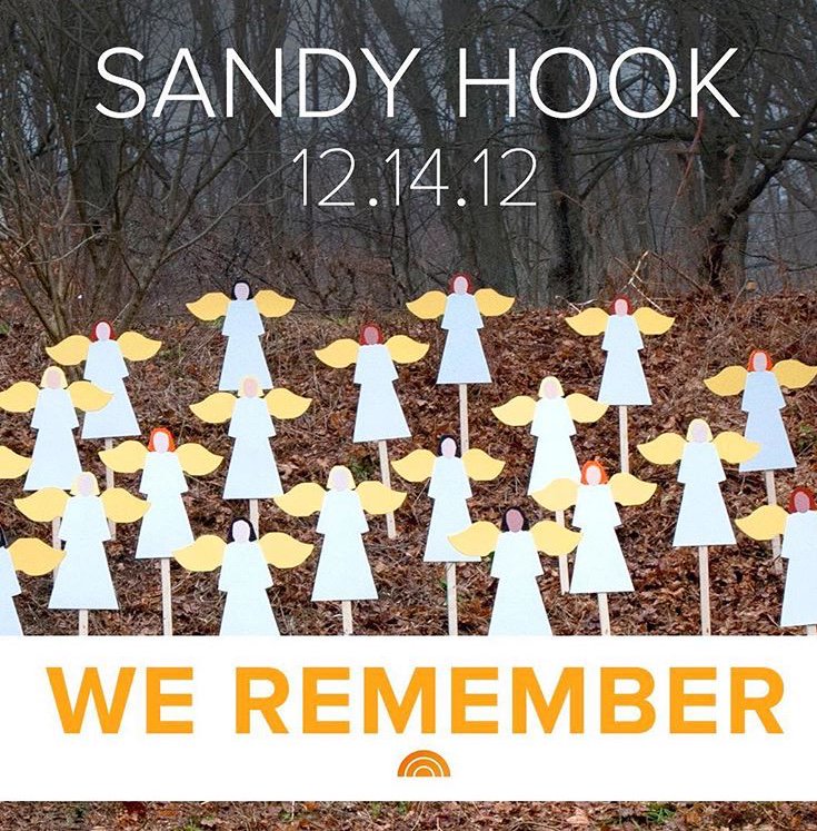 IAmSophiaNelson's tweet photo. Remembering the innocent precious lives taken at #SandyHook praying for their loved ones. And working collectively to ensure nothing so horrible ever happens again. God bless them. https://t.co/5AAnYgDEDz