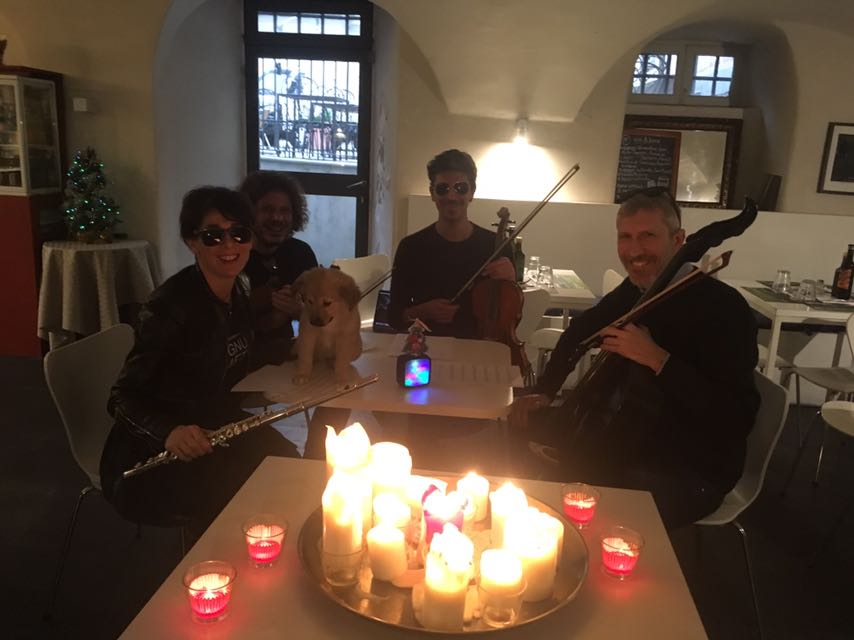 ML_bistrot's tweet photo. Il @gnuquartet al @ML_bistrot  di Palazzo Reale https://t.co/0W62pocFtm