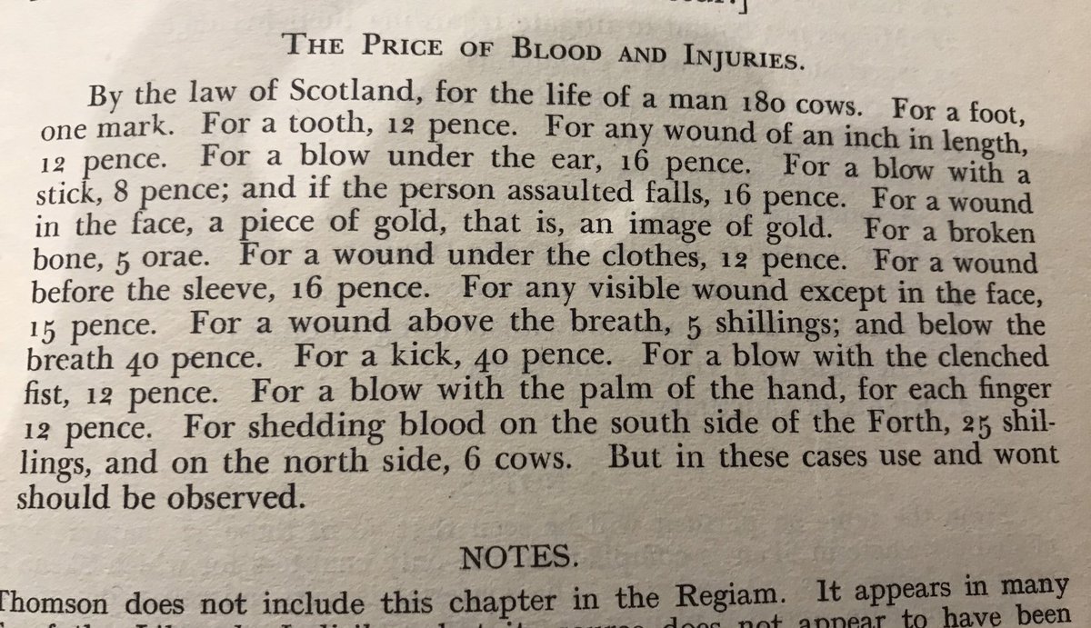 Would be much more fun if at the end of a jury trial I got to “Move for cows M’Lord” #MedievalJustice