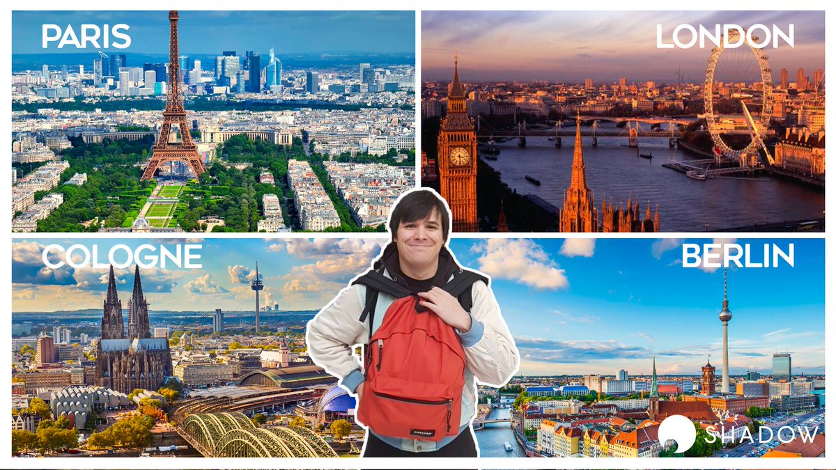 Le #VeryPatTrip se termine ! Après Londres, Cologne et Berlin, Patrick est de retour à Paris !
Le verdict ? 
Des résultats très prometteurs pour notre ouverture en Allemagne 🇩🇪 et en Angleterre 🇬🇧 !
#TeamShadow