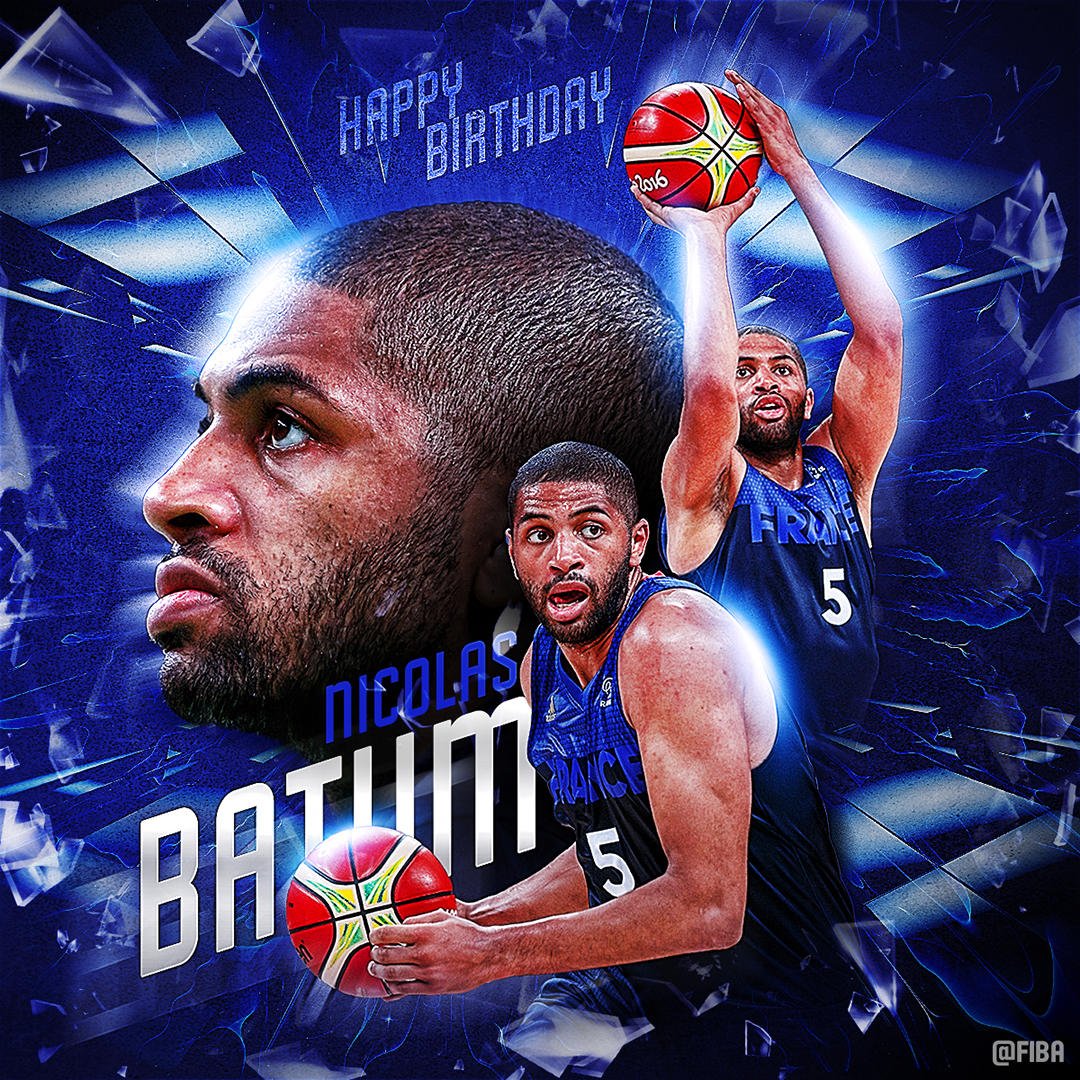 🎉🇫🇷 Join us in wishing FIBA @EuroBasket 2013 champion @Nicolas88Batum a Happy Birthday 🎂! https://t.co/iM2kdIE3L1