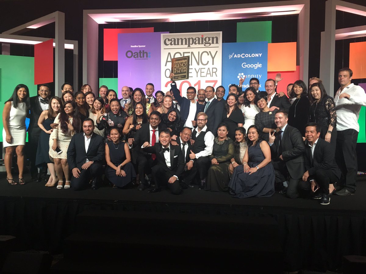 CampaignAsia's tweet photo. APAC Media Network of the Year: @Mindshare #CampaignAOY https://t.co/wCagssWI05