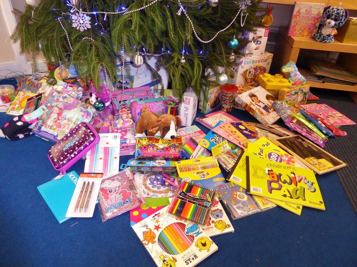 A huge thank you to <a href="/KentCollege/">South Kent College</a> for their donation of Christmas Presents which will be distributed to some of our families this Christmas. Thank you to Mrs Holmes for organsing.