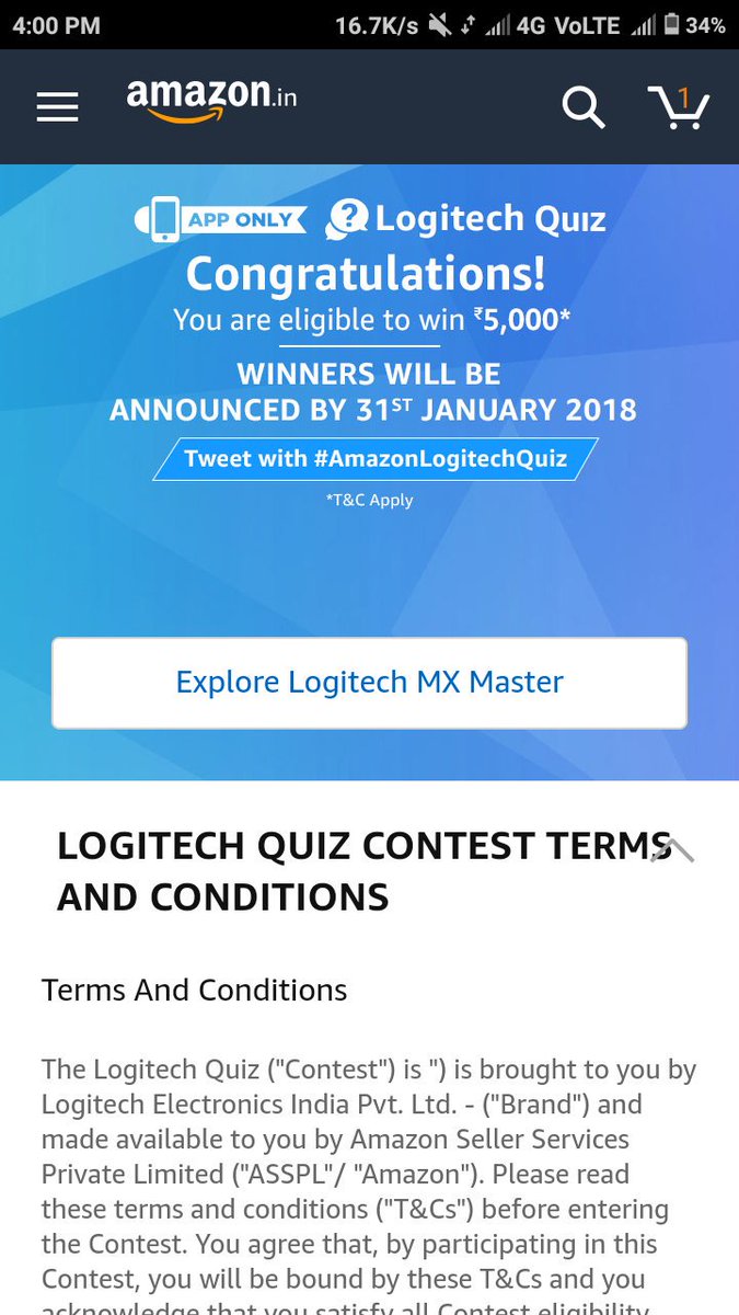 Navithkhan007's tweet photo. #AmazonLogitechQuiz https://t.co/nhzomHazZe