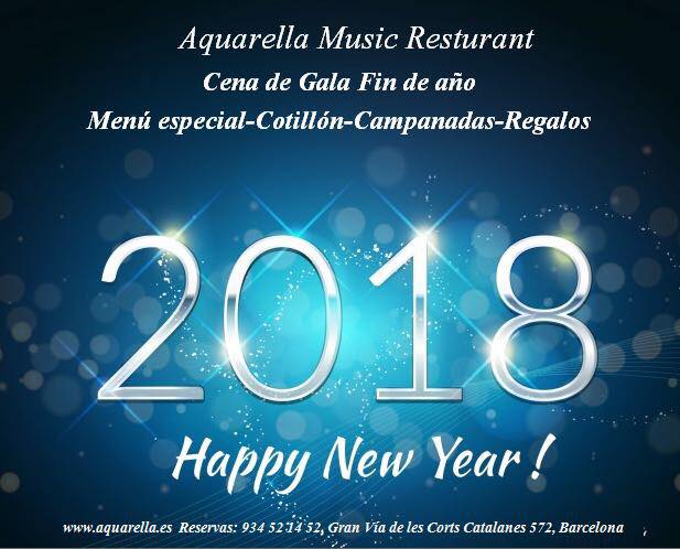 Fin de Año en Barcelona #cotillón #uvas #cena #espectáculo #campanadas #Barcelona #fiesta #HappyNewYear